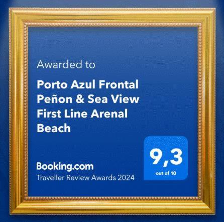 Porto Azul 10A Frontal Penon & Sea View First Line Arenal Beach Calpe Eksteriør billede