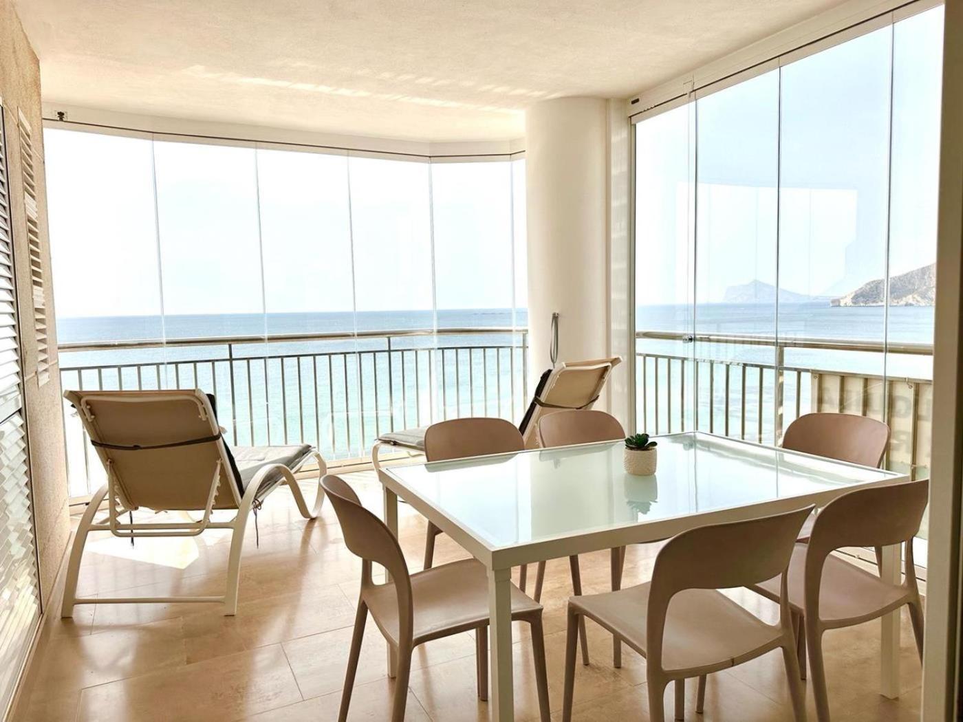 Porto Azul 10A Frontal Penon & Sea View First Line Arenal Beach Calpe Eksteriør billede